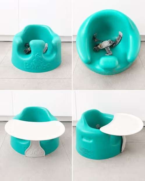 NIEUW / NOOIT GEBRUIKT Bumbo babyzitje met eettablet, Kinderen en Baby's, Kinderstoelen, Ophalen, Nieuw, Afneembaar eetblad