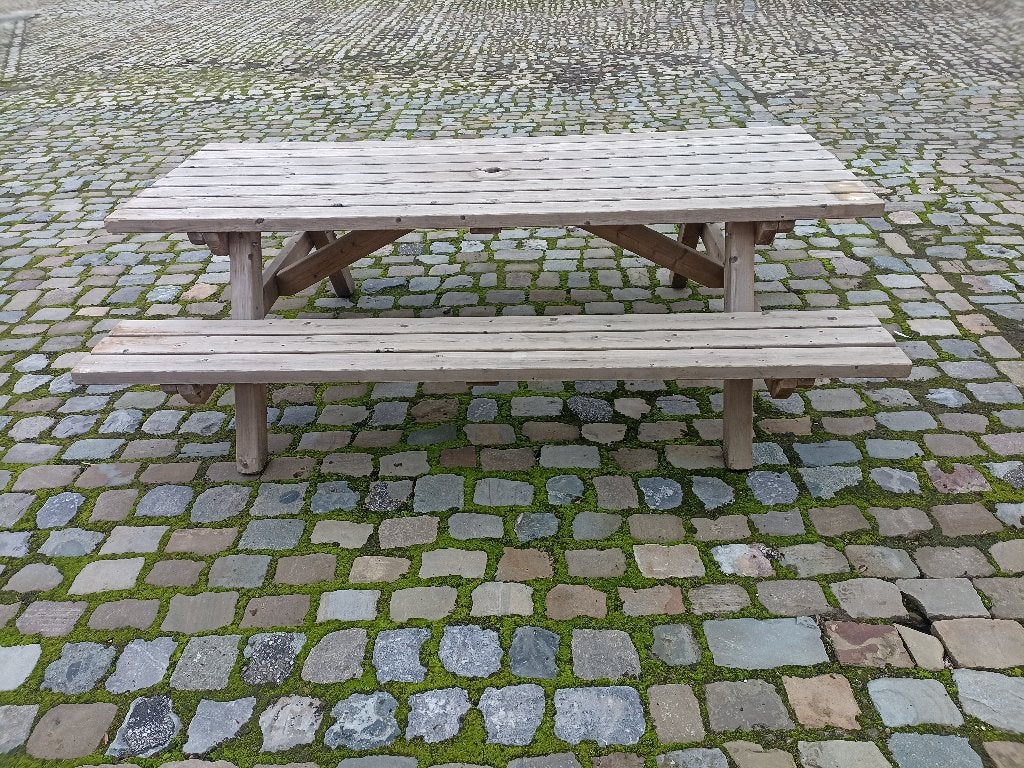 picknick tafel, Tuin en Terras, Ophalen, Hout