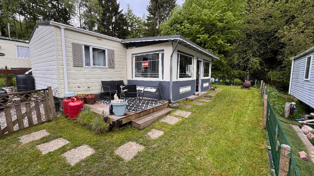 Stacaravan met wintervaste voortent, Caravans en Kamperen, Stacaravans, Meer dan 6