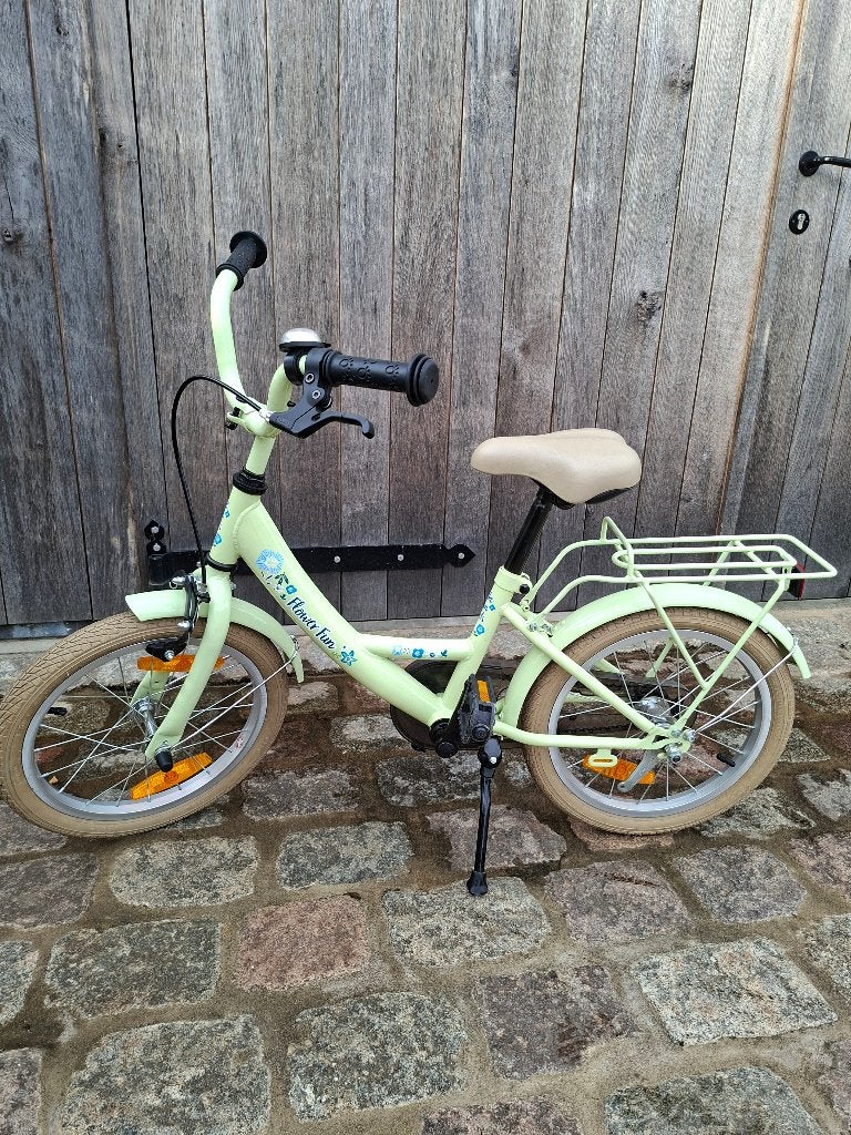 Kinderfiets 16" groen, Fietsen en Brommers, Ophalen, Terugtraprem, BikeFun Kids (BFK), Minder dan 16 inch
