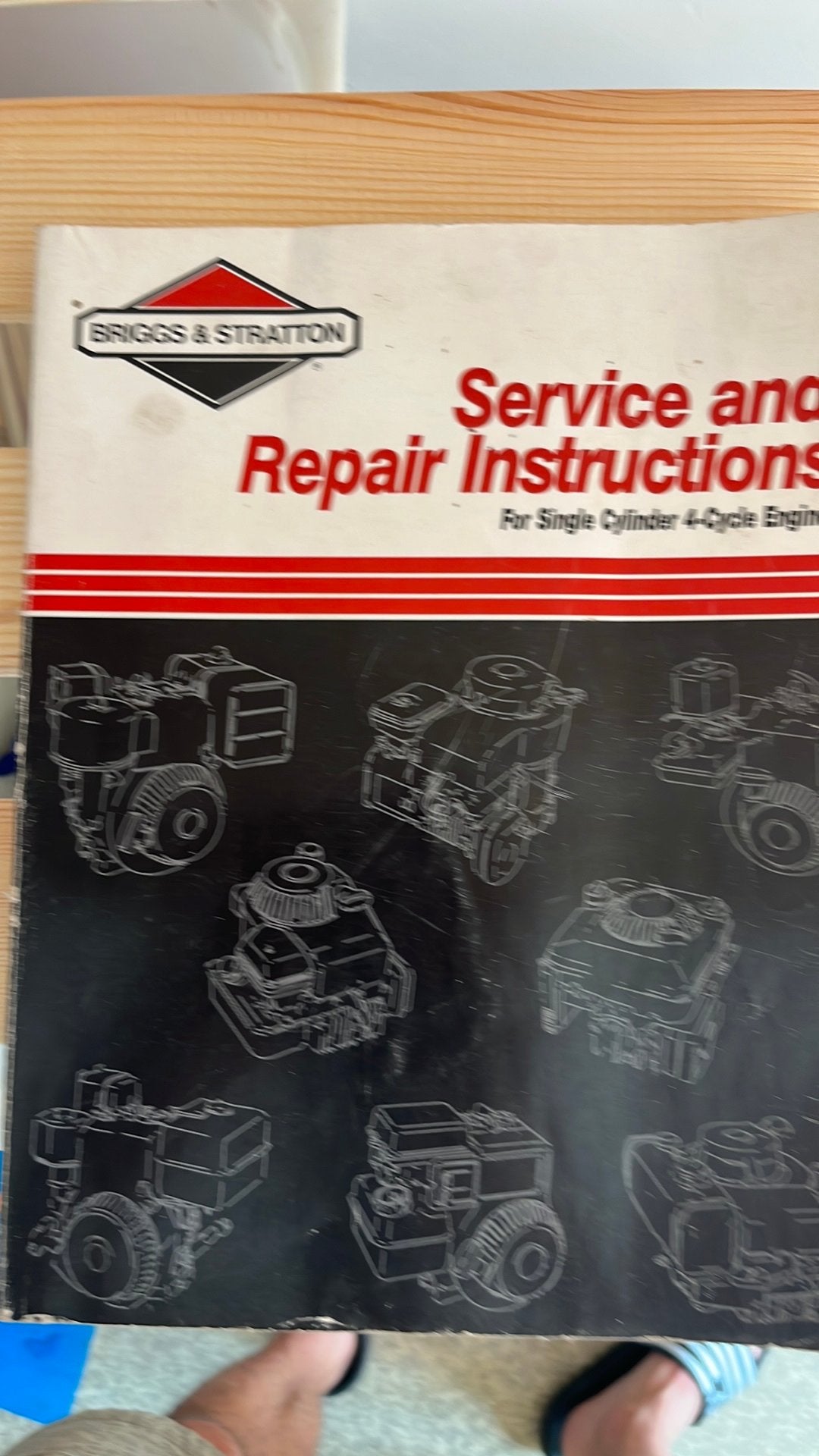 Workshop manual briggs stratton, Enlèvement, Utilisé, Marque ou Modèle