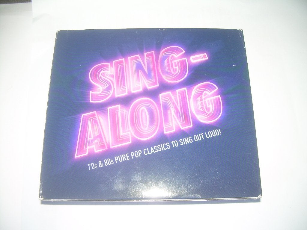 4 CD S - SING ALONG  - 70 - 80 POP CLASSICS, Cd's en Dvd's, Cd's | Verzamelalbums, Ophalen of Verzenden, Zo goed als nieuw, Eerste persing