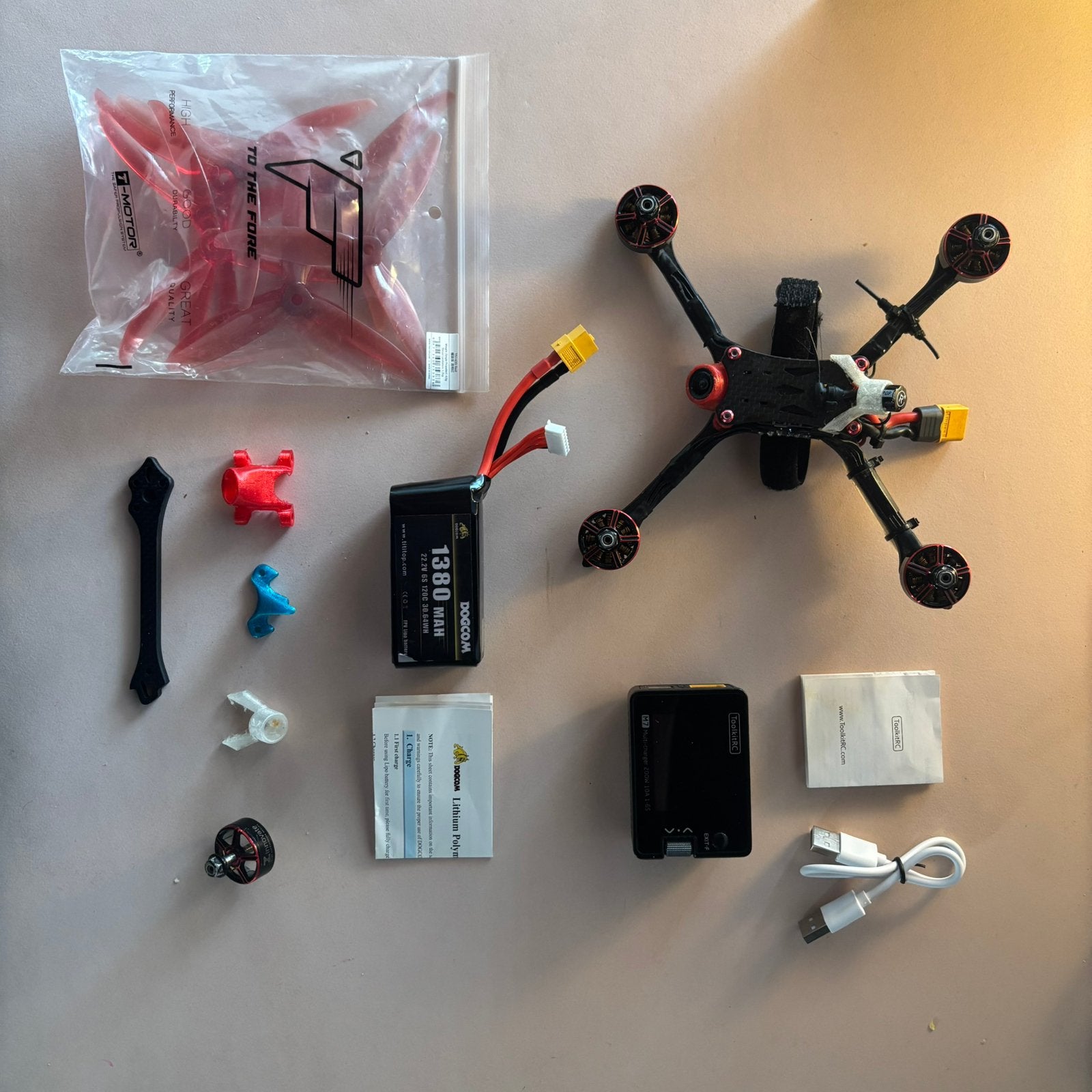 6s 5” Fpv drone, Hobby en Vrije tijd, Modelbouw | Radiografisch | Helikopters en Quadcopters, Gebruikt, Verzenden