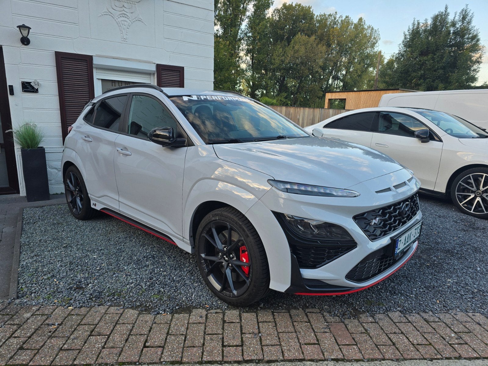 Hyundai Kona N nieuwstaat!!!!, Autos, Argent ou Gris, Achat, Euro 6, Entreprise