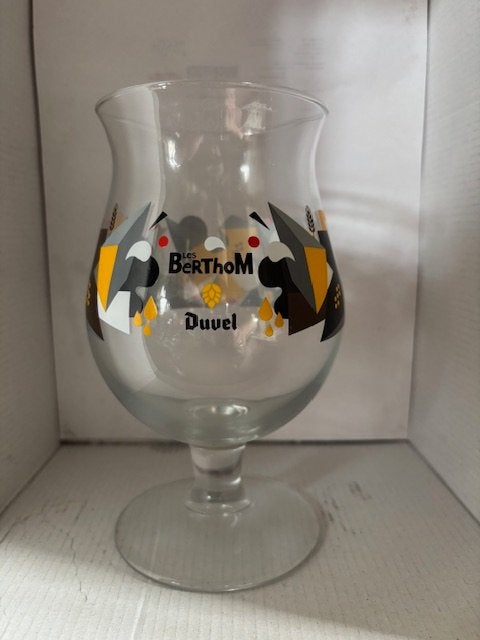 Duvel glas Les Berthom 2018 te koop, Enlèvement ou Envoi, Neuf, Verre ou Verres, Duvel