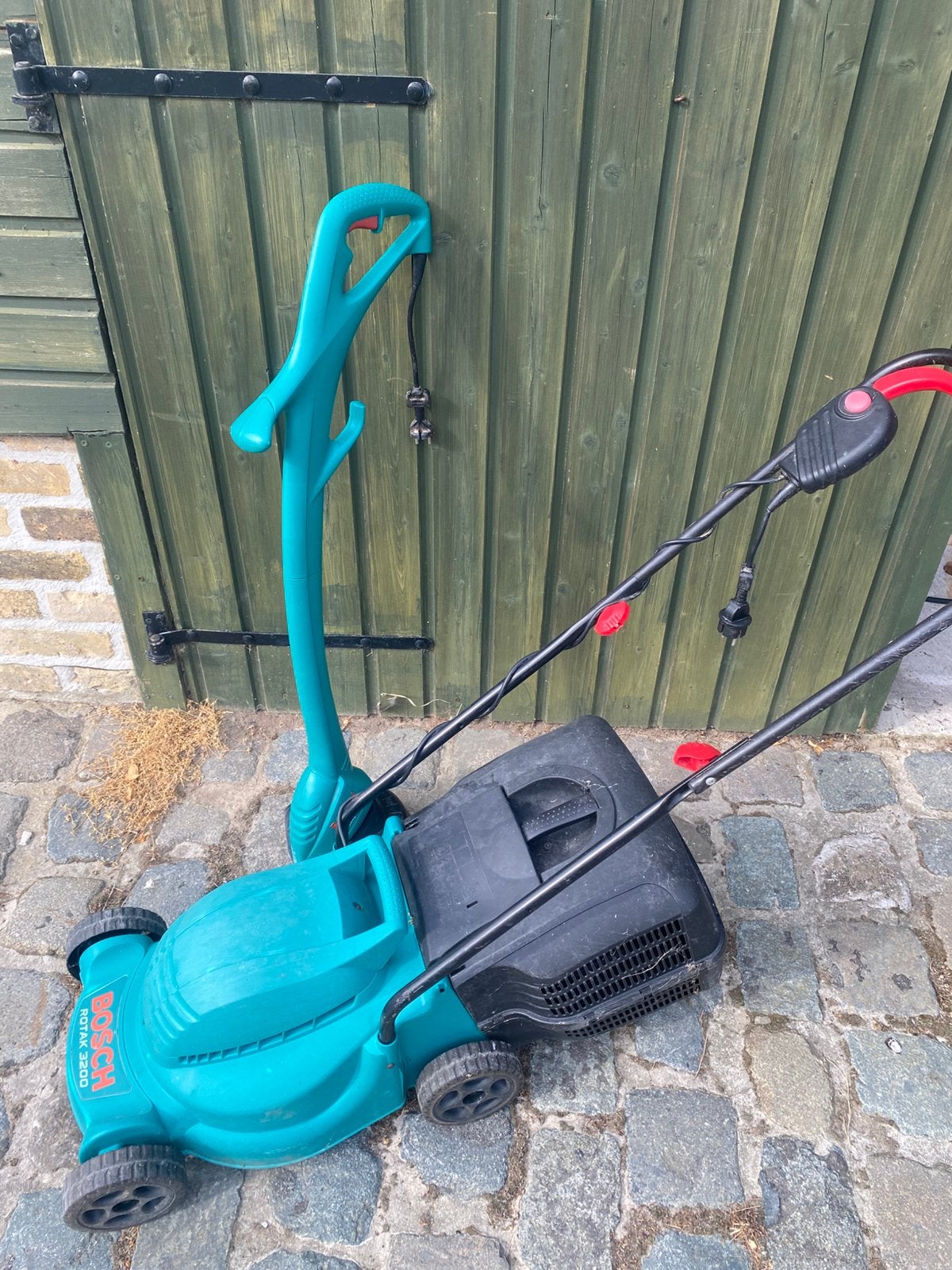 Elektrische grasmaaier+ kantmaaier, Tuin en Terras, Ophalen, Gebruikt, Elektrische grasmaaier, Opvangbak