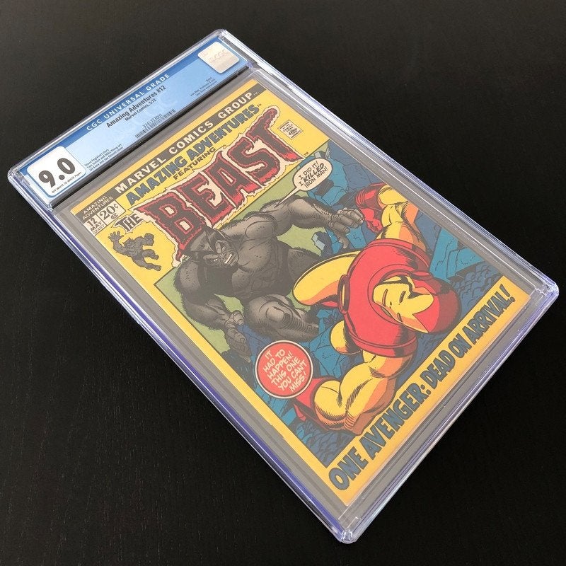 Amazing Adventures Vol.2 #12 CGC (1972) VF/NM (9.0), Boeken, Strips | Comics, Zo goed als nieuw, Eén comic, Amerika, Verzenden
