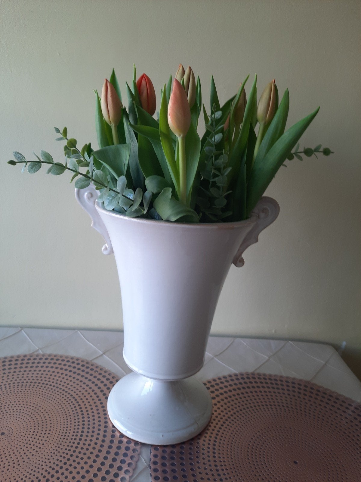Mooie grote vaas 30 cm hoog, Ophalen