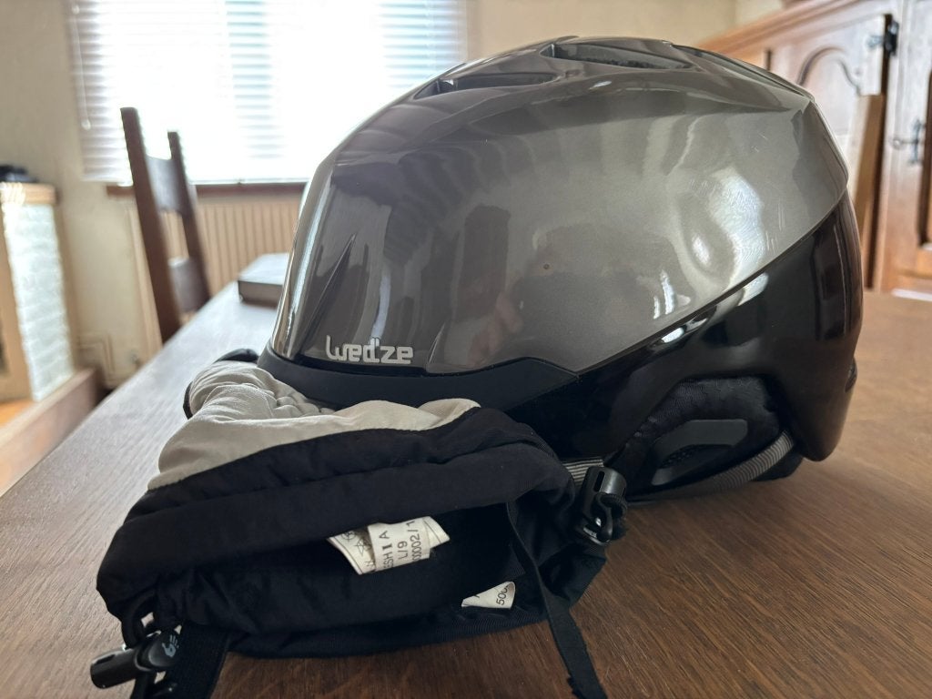 Skihelm, Sport en Fitness, Skiën en Langlaufen, Overige typen, Zo goed als nieuw, Ski, Ophalen