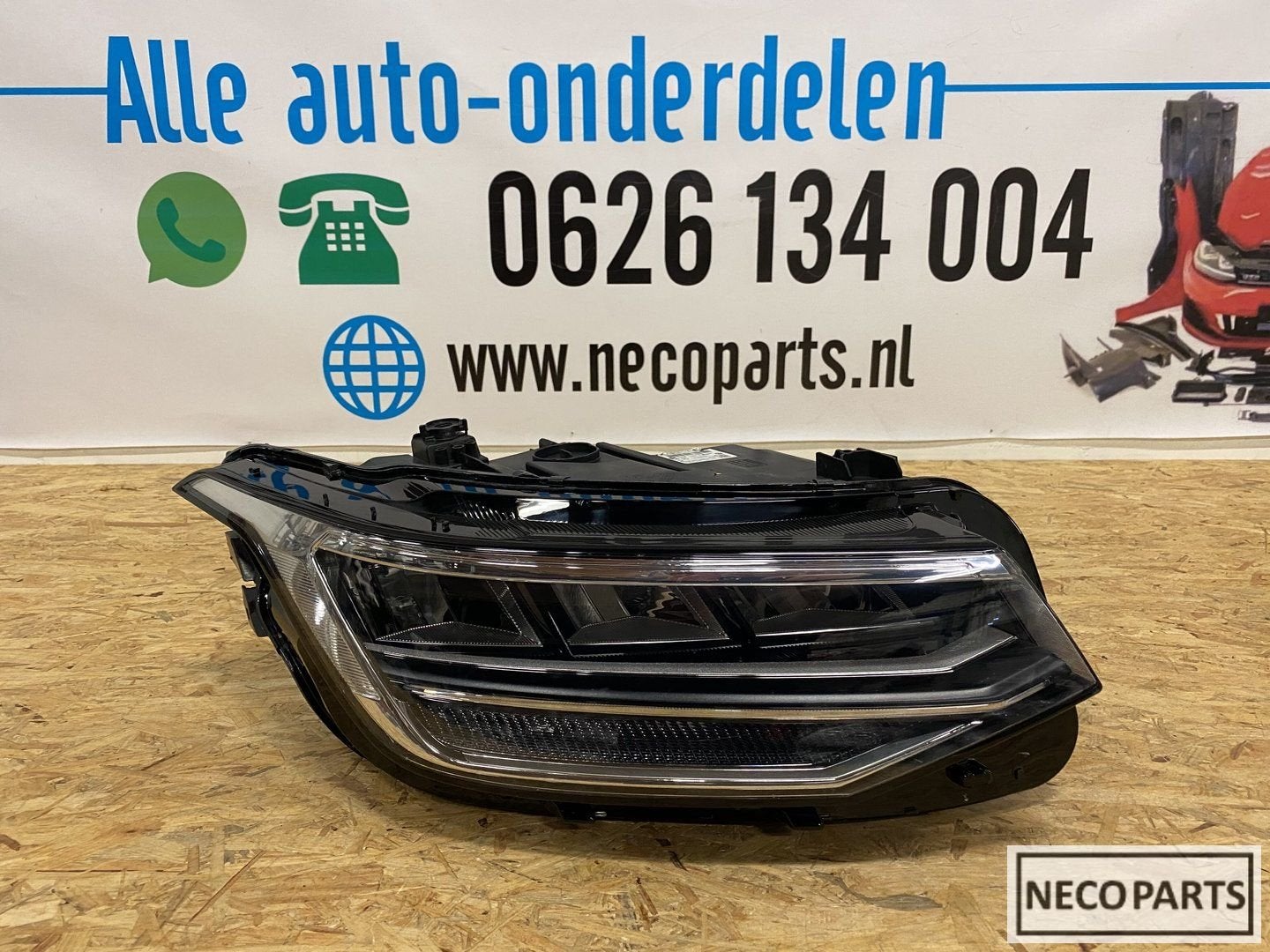 VW TIGUAN 5NB FACELIFT VOL LED KOPLAMP RECHTS 5NB941036C, Volkswagen, -, Utilisé, -