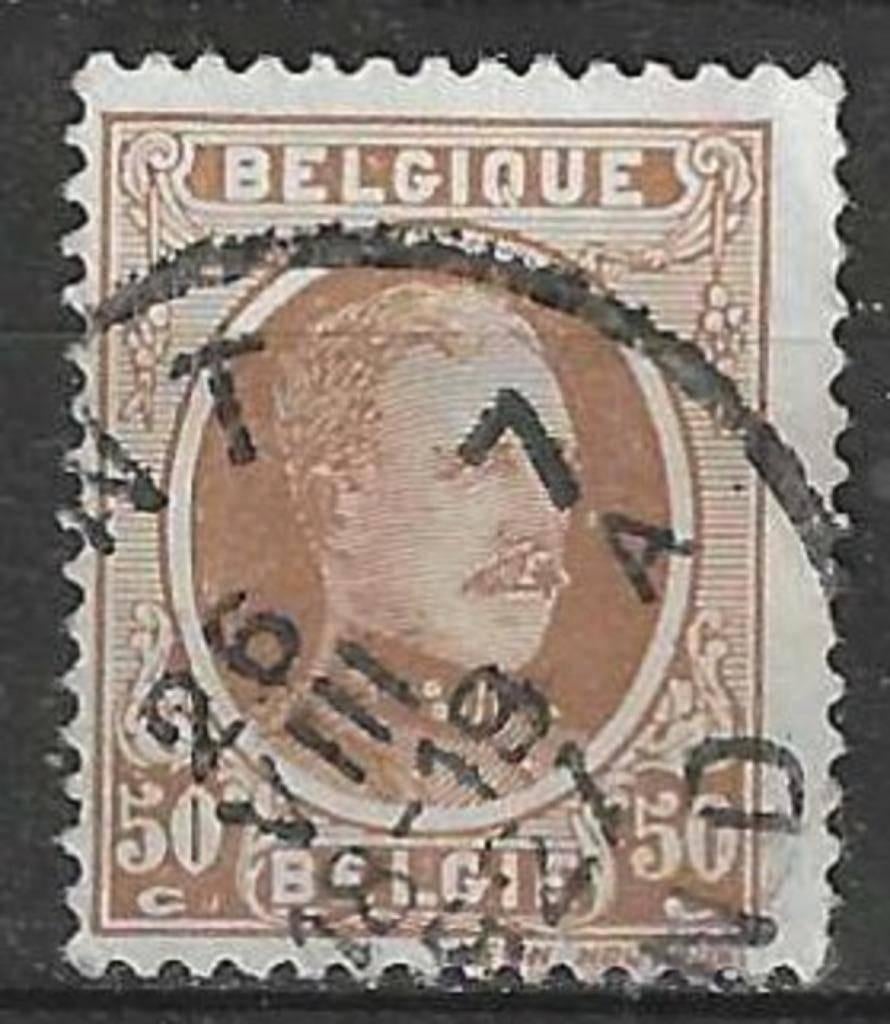 Belgie 1921/1927 - Yvert/OBP 203 - Koning Albert I. (ST), Verzenden, Gestempeld, Gestempeld, Koninklijk huis