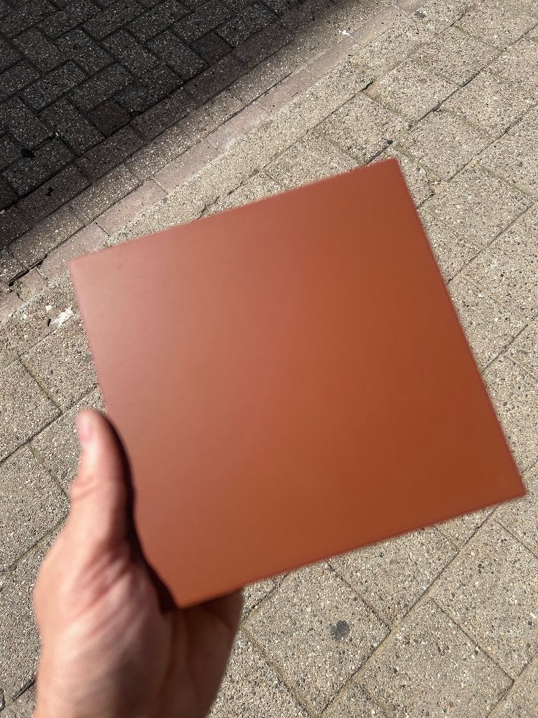 42 m2 winckelmans tegels 15 x 15 cm kleur: Rouge, Enlèvement, Neuf
