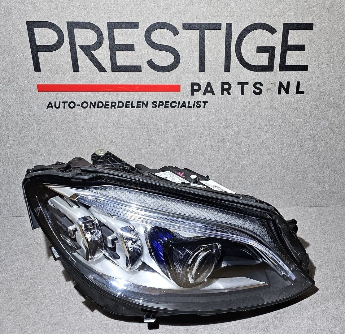 Koplamp Mercedes C klasse W205 FL VOL LED Rechts A2059061606, Gebruikt, -, Ophalen of Verzenden, -