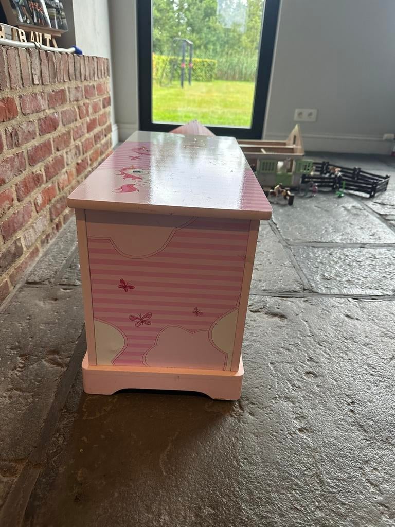 Boeken opbergdoos meisjes, Huis en Inrichting, Ophalen, Gebruikt