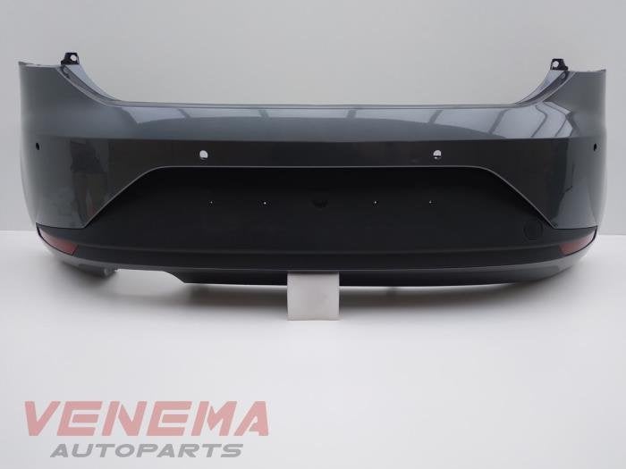 Achterbumper van een Seat Leon (LX7R), 12 maanden garantie, Gebruikt, -, -
