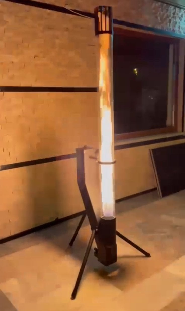 Pelletkachel - VerandaHeater - Terrasverwarmer, Ophalen of Verzenden, Nieuw, Hout, Pelletkachel