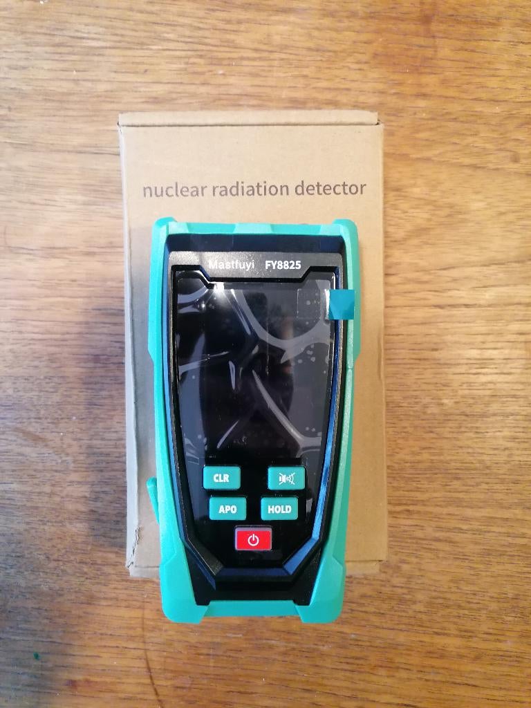 Détecteur de radiation/ Compteur geiger, Enlèvement, Neuf