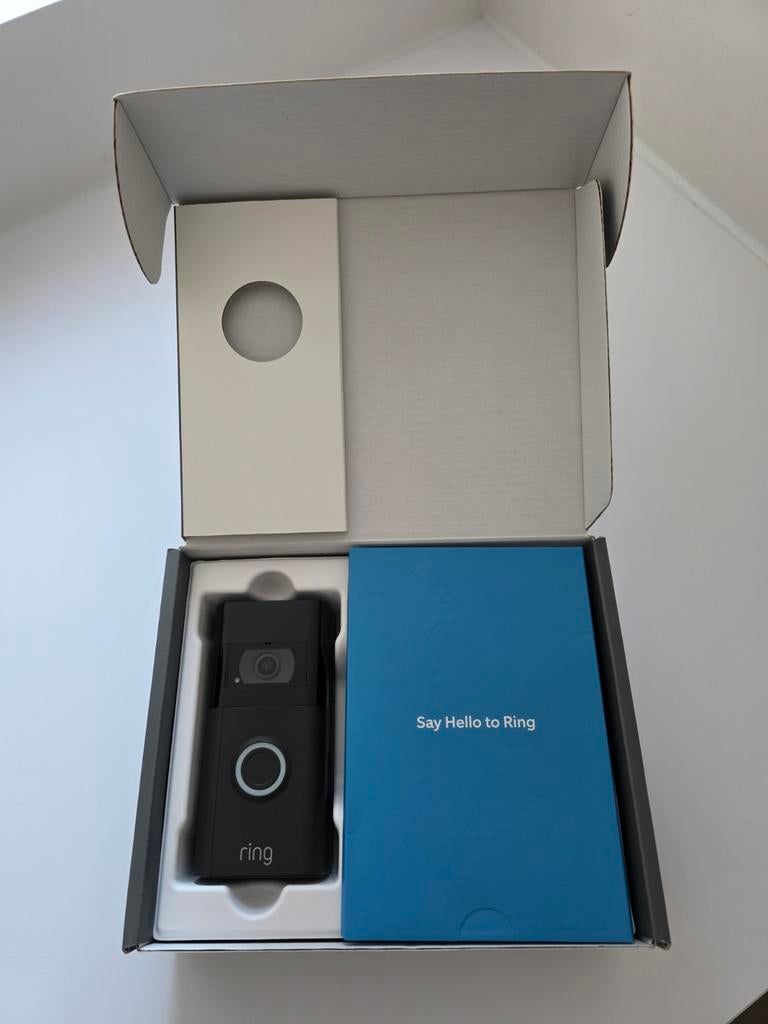 Ring video deurbel 3, Ophalen, Compatibel met smartphone, Zo goed als nieuw