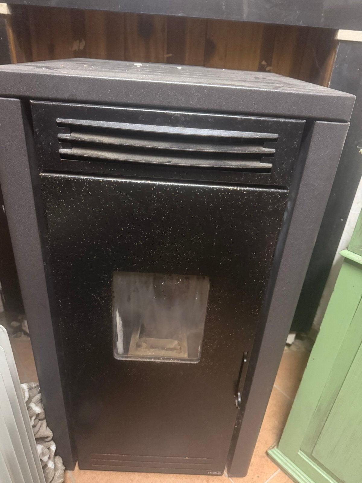 Pallet stoof, Huis en Inrichting, Ophalen, Zo goed als nieuw