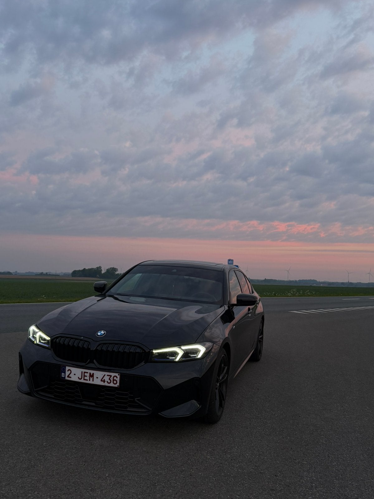 Bmw 318i 2024, Auto's, BMW, Automaat, Achterwielaandrijving, 4 cilinders, Zwart