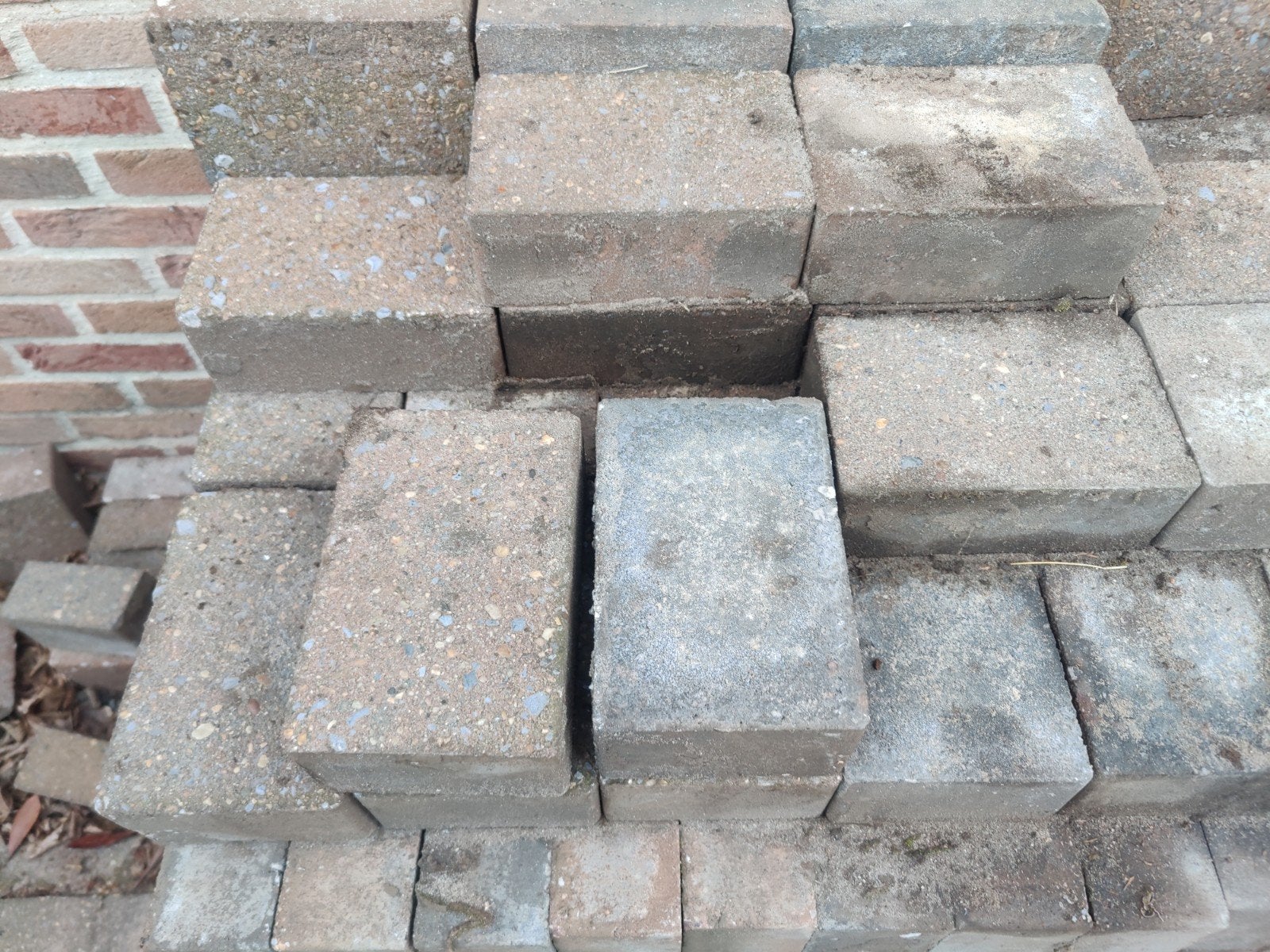 Klinker 21cm bij 14cm en 8cm dik, Béton, Enlèvement, Utilisé, 5 à 10 m²