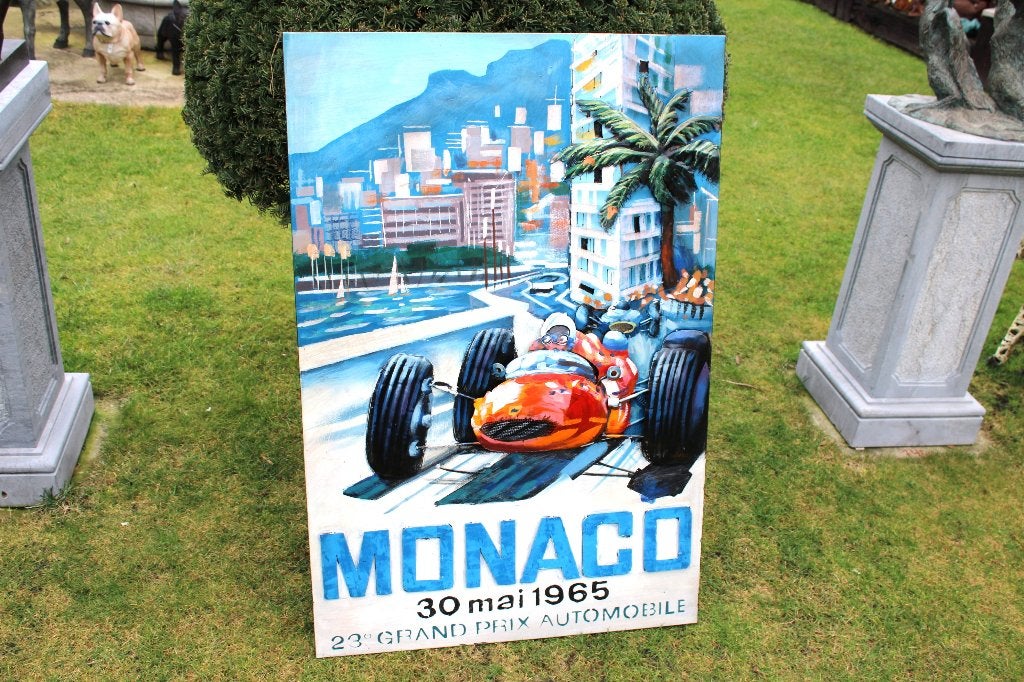 cadre murale en métal avec relief, MONACO, Enlèvement, Neuf