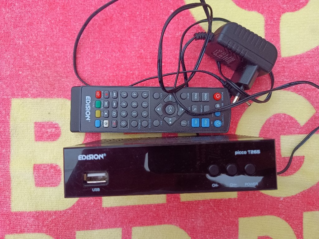Edision pico T265 dvb T2, rec scart hdmi, Enlèvement ou Envoi, Utilisé, Décodeur