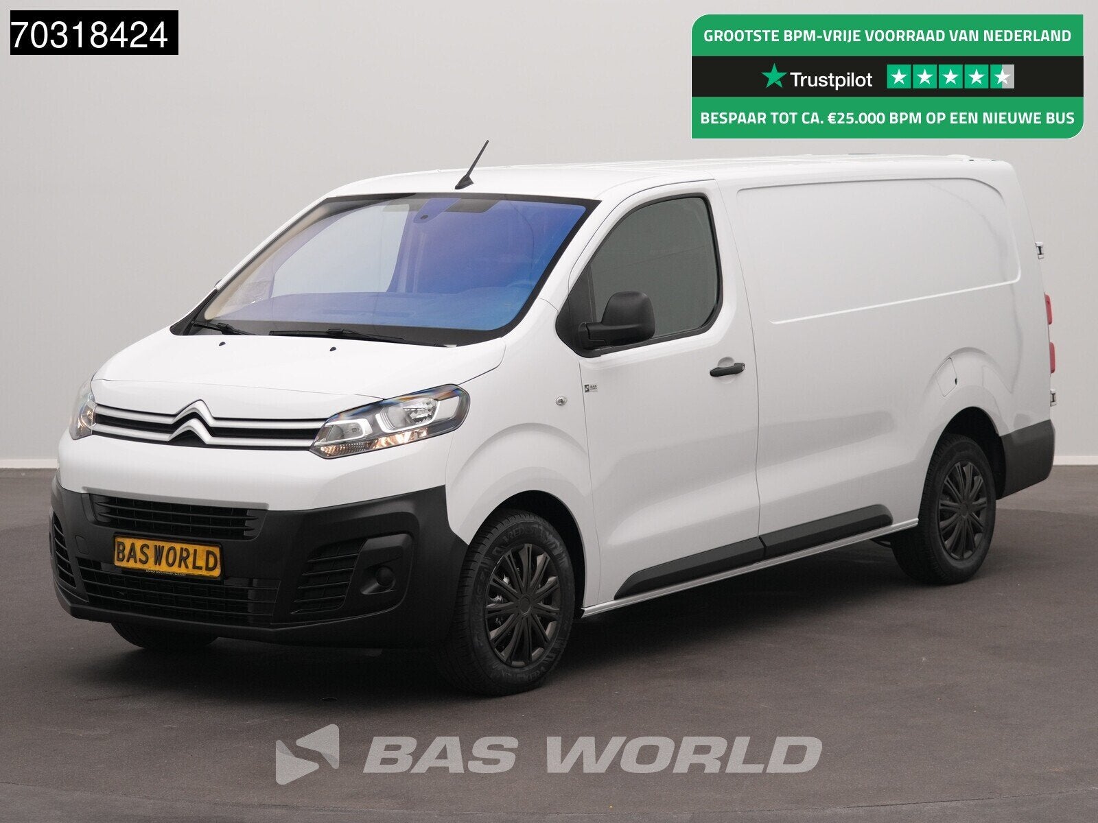 Citroën Jumpy 145pk L3H1 Navi Airco Cruise Velgen Euro6 L3, Stof, Gebruikt, 4 cilinders, Citroën