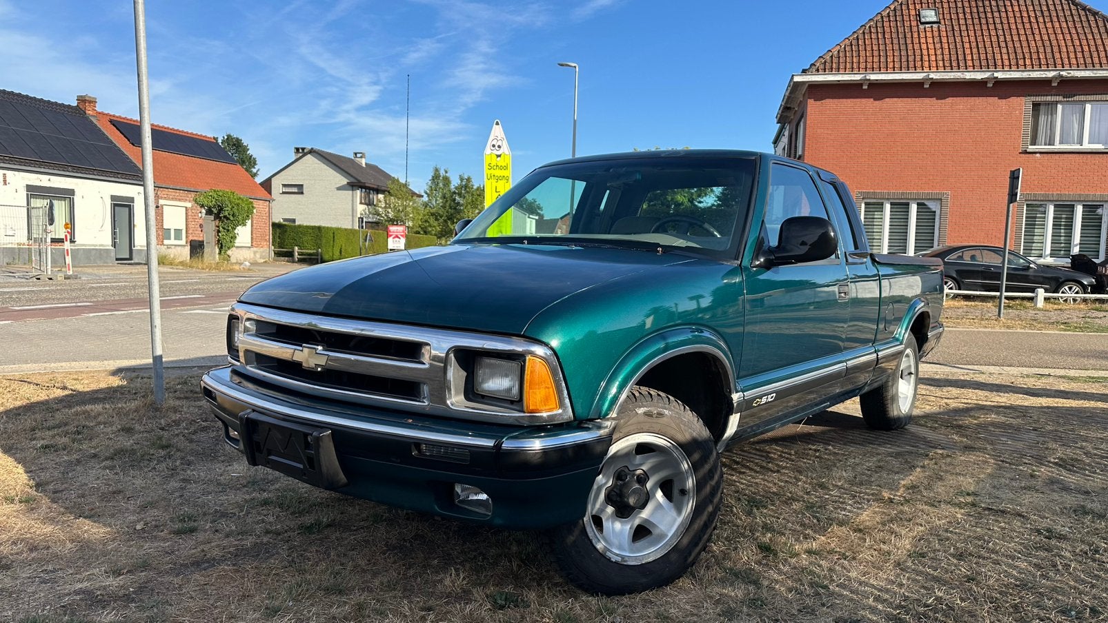 Chevrolet S10 pick-up 1997, Autos, Bluetooth, Achat, Beige, Boîte manuelle