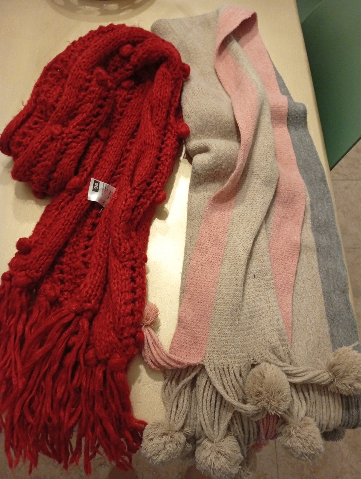 2 winter sjaals, Ophalen of Verzenden, Sjaal