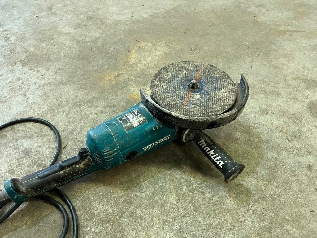 Slijpschijf Makita, Doe-het-zelf en Bouw, Ophalen, Gebruikt