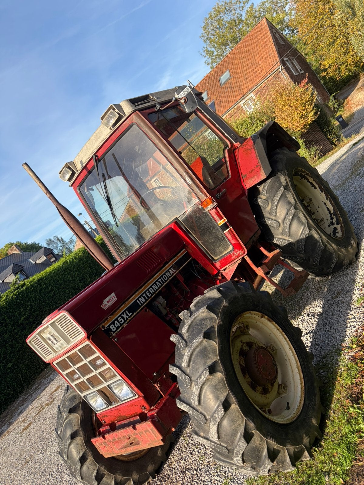 International 845xl, Ophalen