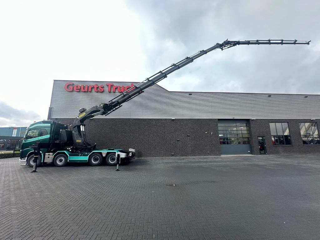 Volvo FH 16.650 8X4 TREKKER MET PALFINGER PK 165002 G TEC 7, Auto's, Achterwielaandrijving, Euro 6, Leder, Diesel