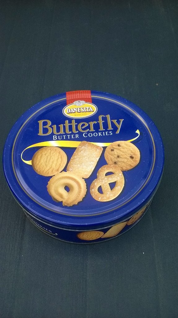 Blikken doos – Danesita Quality, Ophalen of Verzenden, Gebruikt, Koek(jes), Overige merken