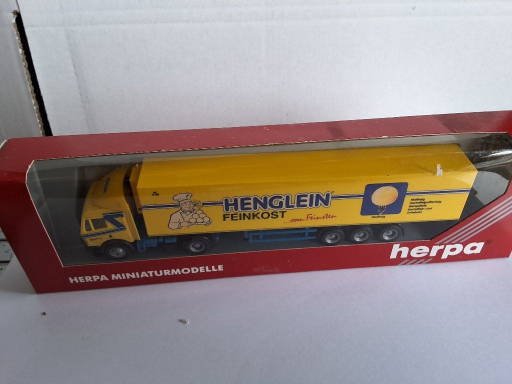 camion HO 1:87 Herpa, Hobby & Loisirs créatifs, Enlèvement ou Envoi, Comme neuf, Bus ou Camion, Herpa
