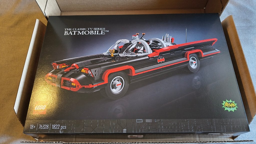 LEGO DC 76328 – Batman: de klassieke tv-serie Batmobile, Overige thema's, Lego, Nieuw, Ophalen of Verzenden