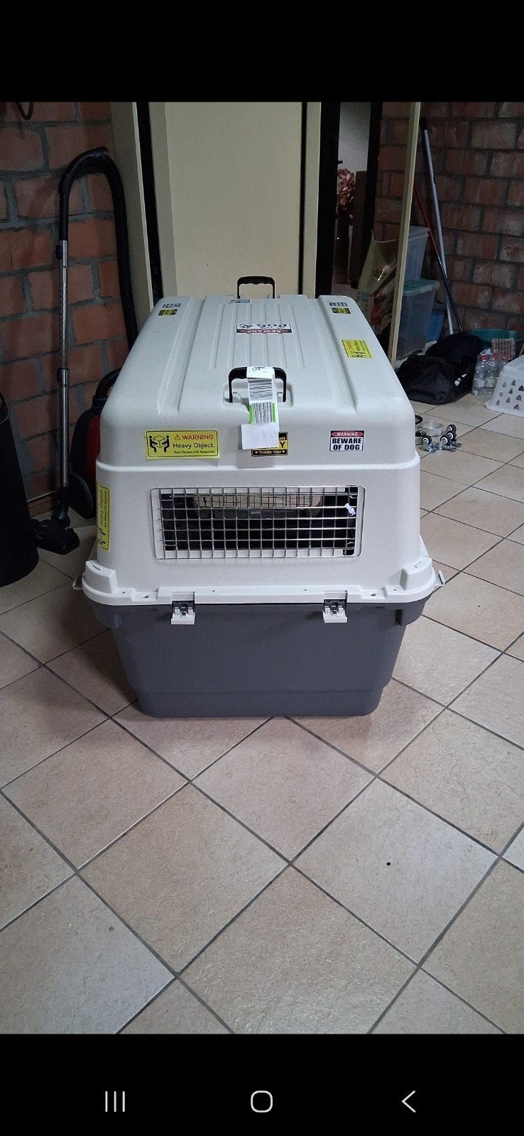 Honden transportbox bench vliegtuig nomad xxxl, Dieren en Toebehoren, Ophalen