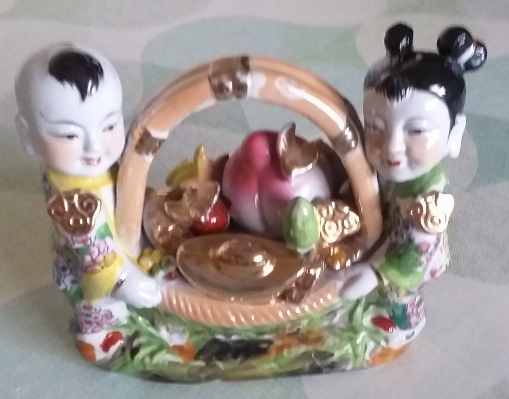 chinees beeldje, Verzamelen, Ophalen of Verzenden, Zo goed als nieuw, Mens
