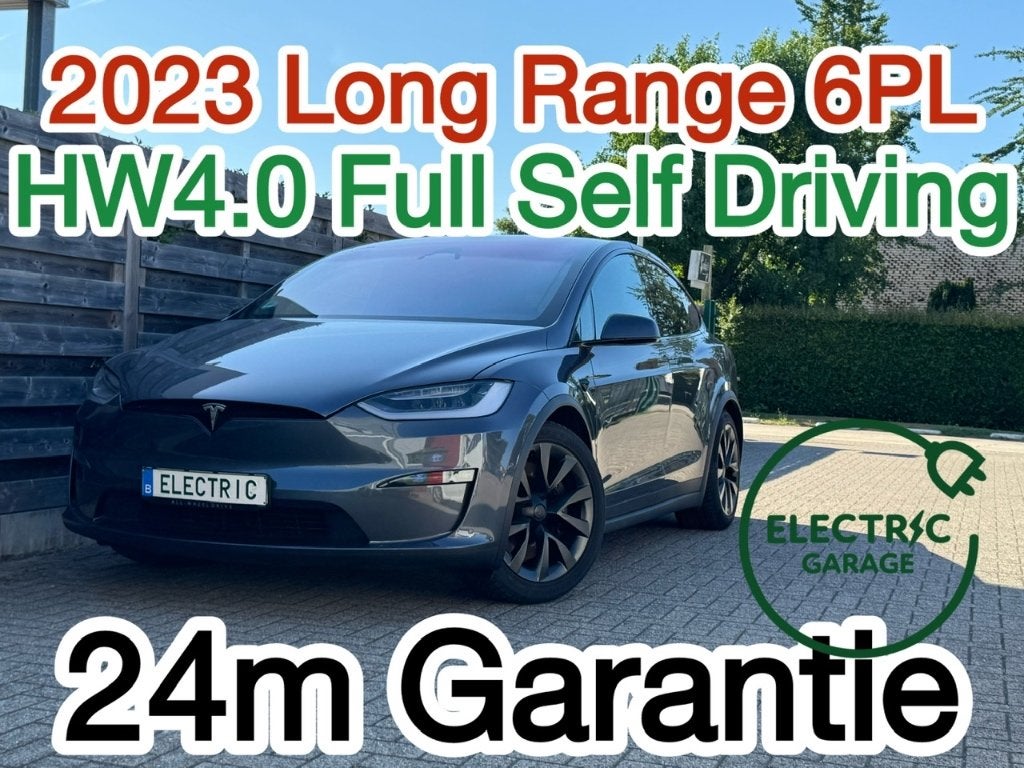 Tesla Model X Grande Autonomie* HW4.0*6PL*TVA, Achat, 670 kW, Euro 6, Entreprise