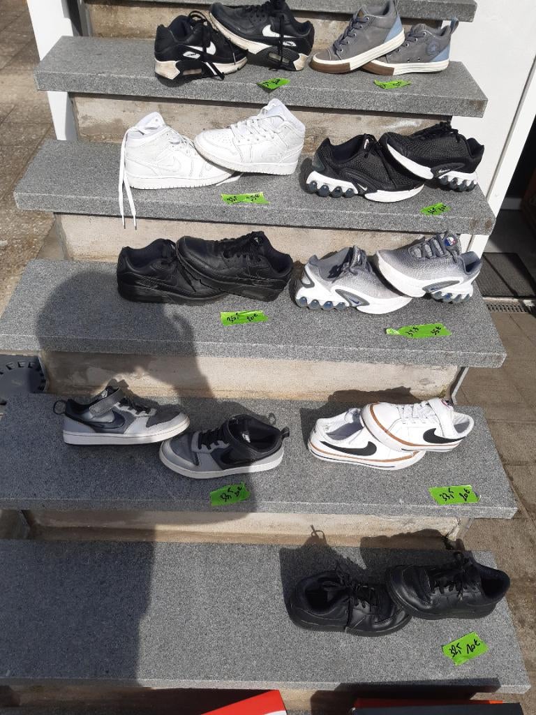 Nike Jordan Converse sneakermand voor kinderen, Ophalen, Gebruikt, Jongen of Meisje, Sportschoenen