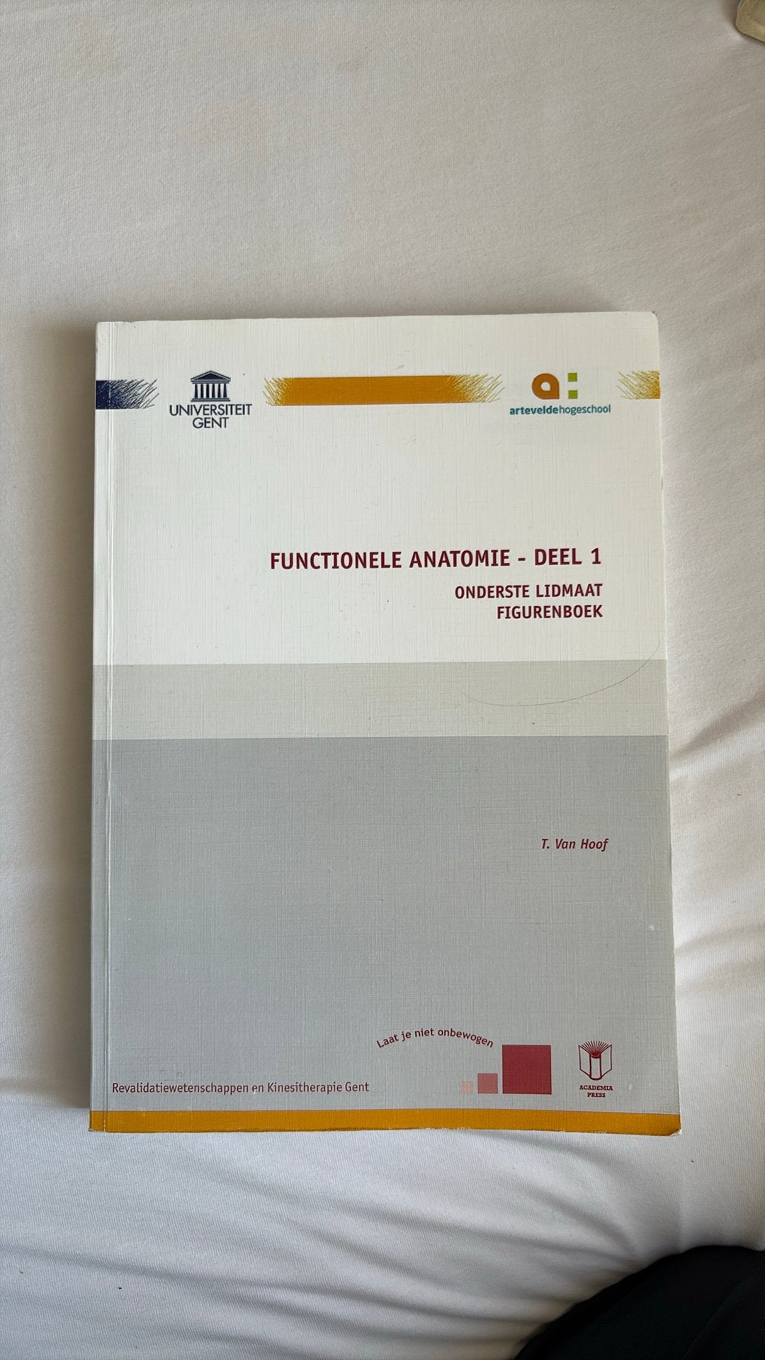 Functionele anatomie UGent, Livres, Science, Enlèvement ou Envoi, Comme neuf