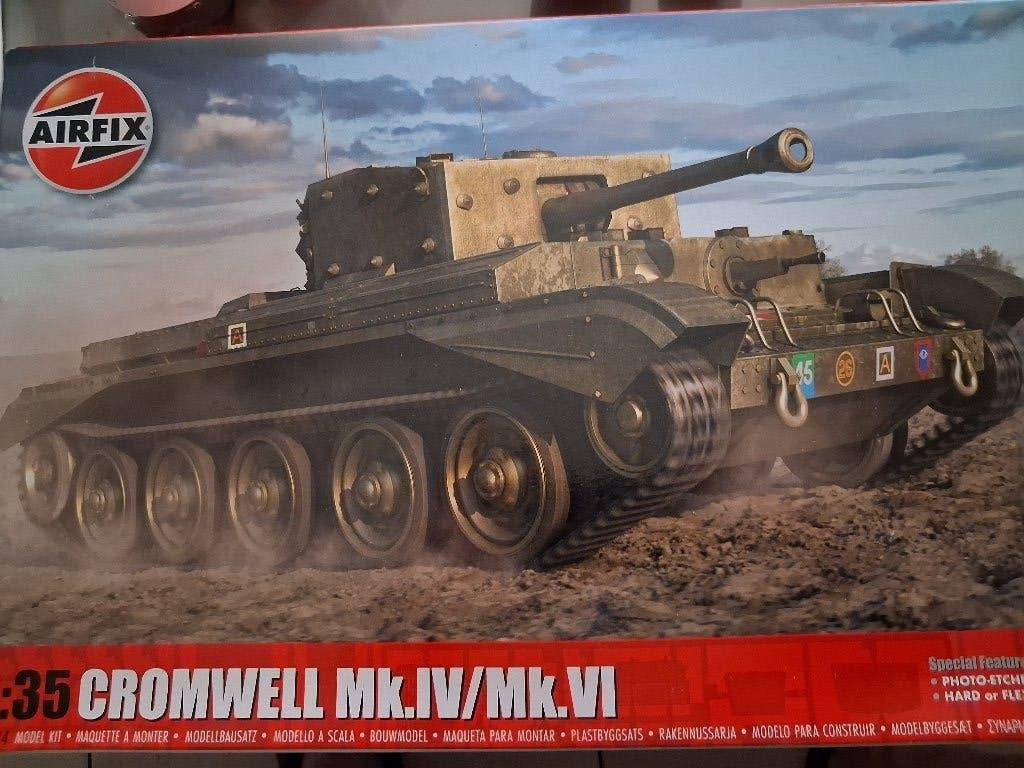 Cromwell, Hobby en Vrije tijd, Tank, 1:32 tot 1:50, Ophalen of Verzenden, Zo goed als nieuw