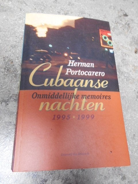Cubaanse nachten, Enlèvement ou Envoi, Utilisé, Herman Portocarero