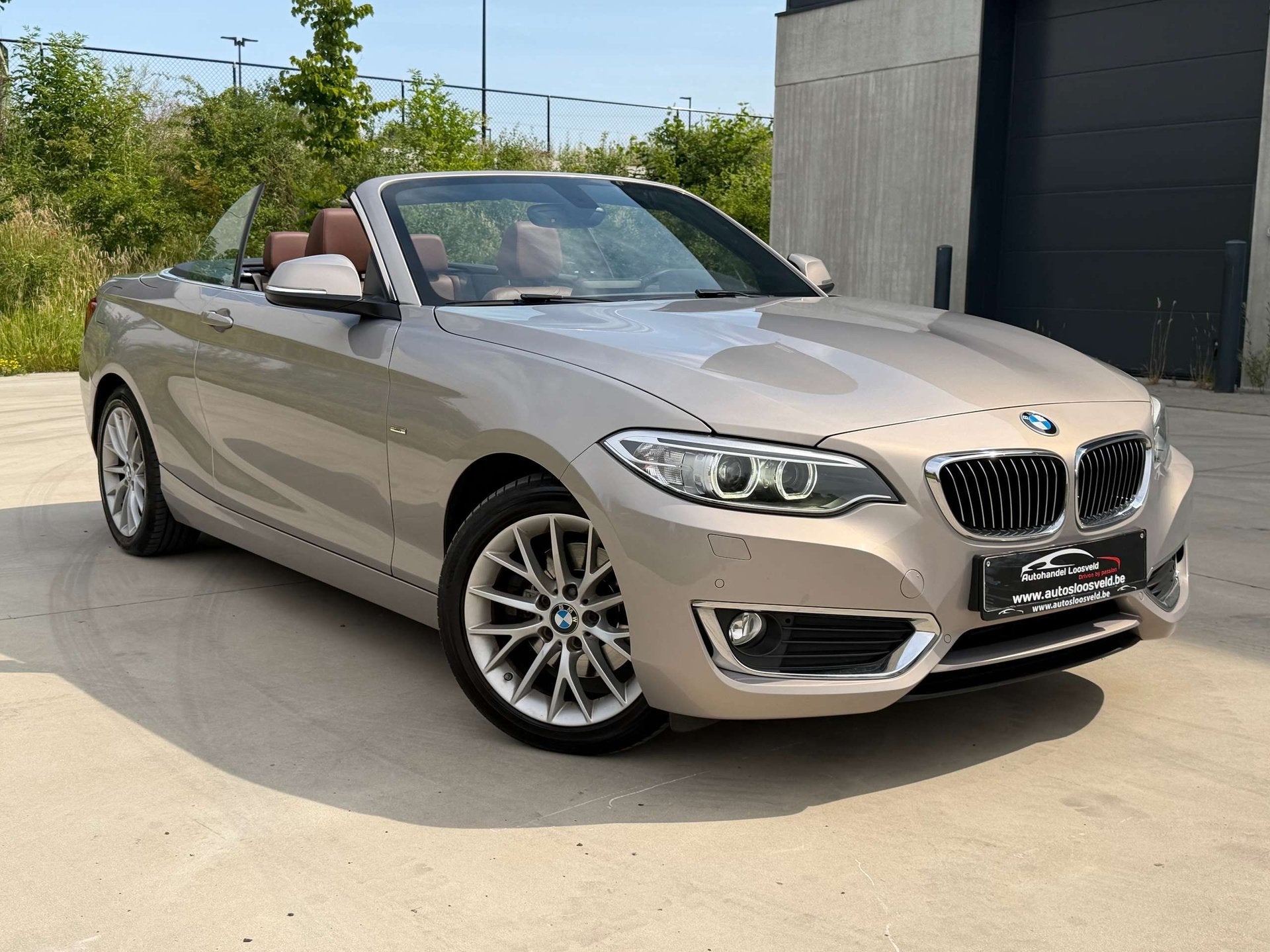 BMW 220 d Cabrio Automaat Euro 6b/ NAVI/ LEDER/ Zetelverwarm, Auto's, Automaat, 4 zetels, Euro 6, 4 cilinders
