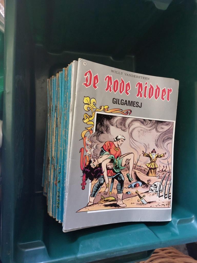 stripverhalen de rode ridder, Ophalen, Gelezen