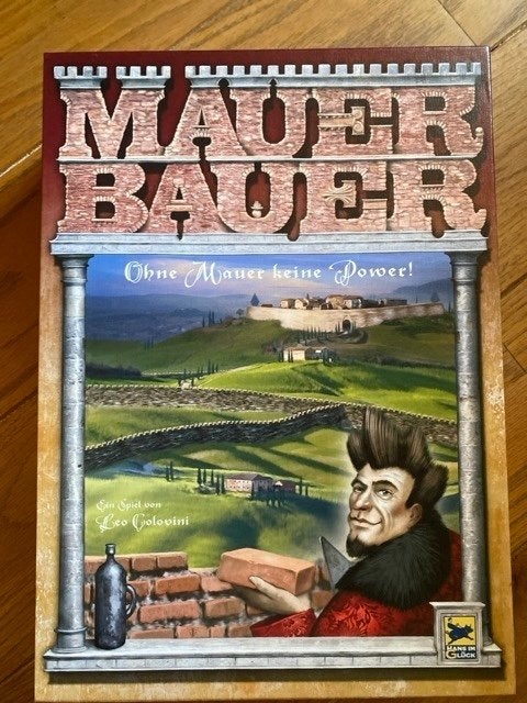 MAUER BAUER - super Leo Colovini strategiespel, Hobby en Vrije tijd, Verzenden