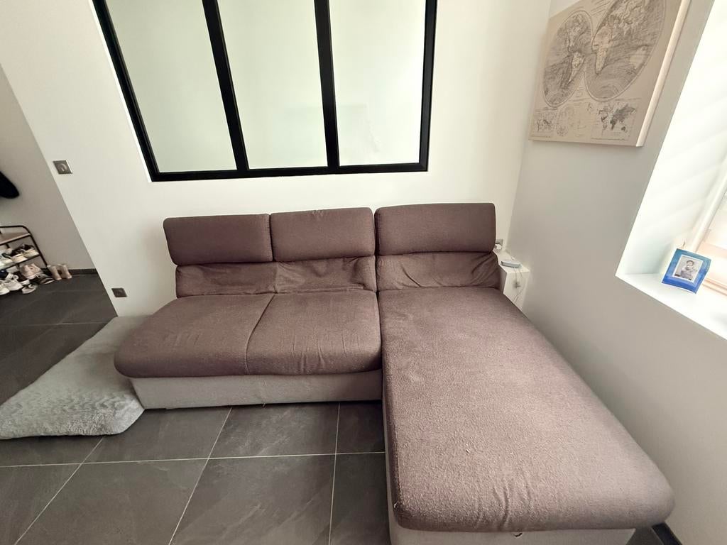 Canapé convertible, Maison & Meubles, Enlèvement, Utilisé