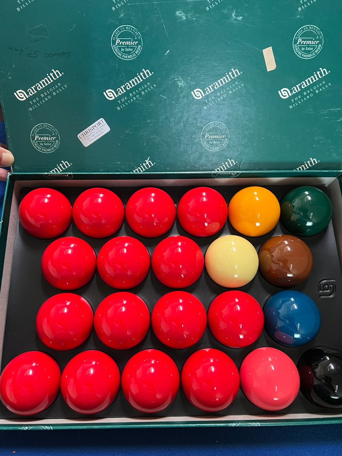 Boules de snooker, Enlèvement, Comme neuf, Table de snooker