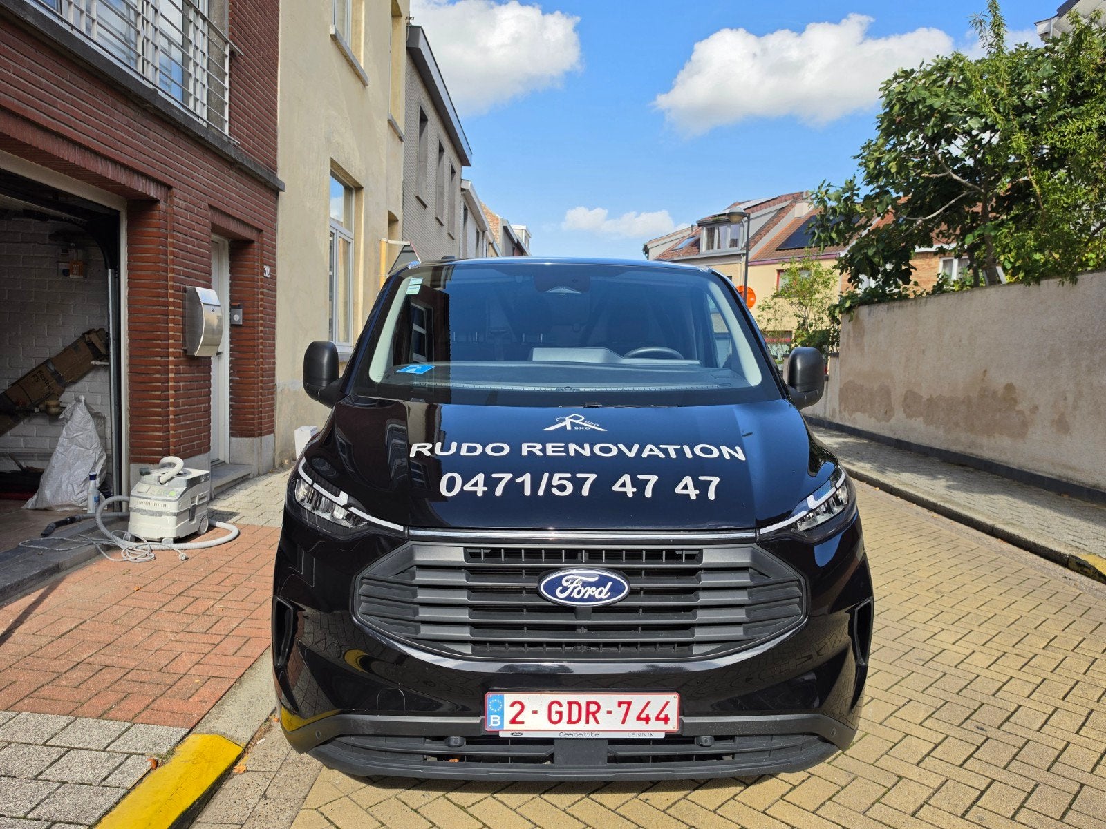 Ford transit custom, Auto's, 4 deurs, Zwart, Zwart, Diesel