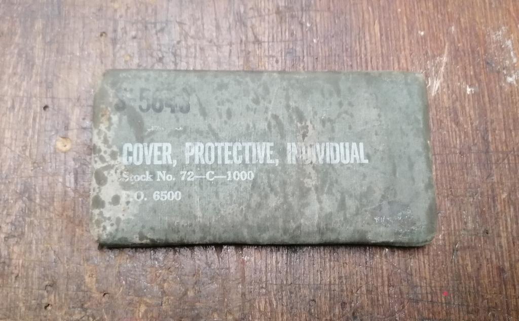 Cover protective individual US army WW2, Collections, Objets militaires | Seconde Guerre mondiale, Envoi, Autres, Autres types